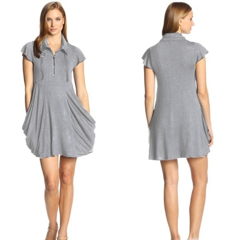 🚫Sold🚫Kensie pullover drapey french terry dress - Picture 1 of 2